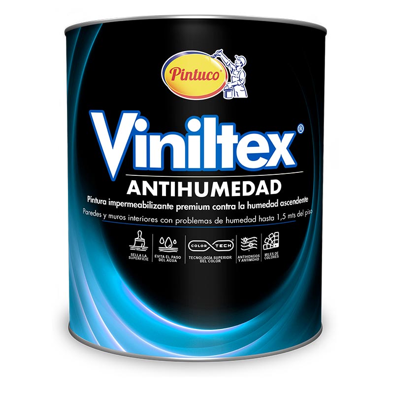 Soluciona una humedad leve con Viniltex® Antihumedad. 